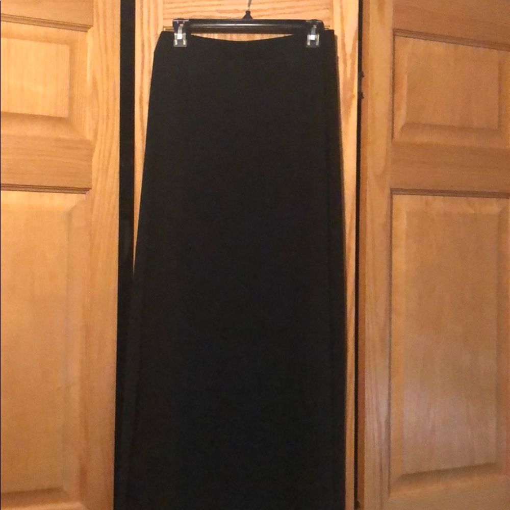 Long, black skirt